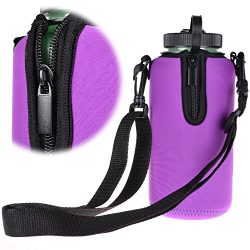 Protable Neoprene Insulated Water Drink Bottle Cooler Carrier Cover Sleeve Tote Bag Pouch Holder ...