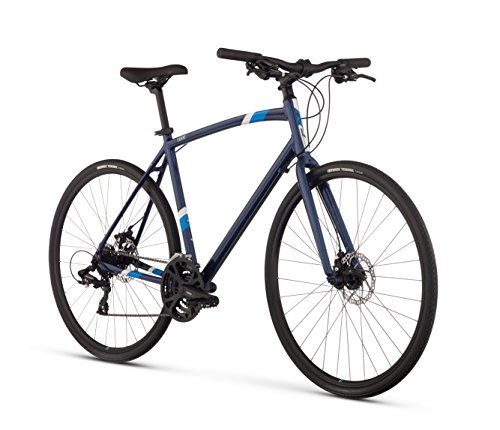 Raleigh Cadent 2 Urban Fitness Bike, 19″ /Lg Frame, Blue, 19″ / Large