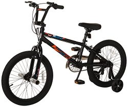 Mongoose Boys Switch 18″ Wheel Bicycle, Black