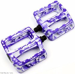 Odyssey Twisted PC 9/16″ Bike Platform Pedals BMX MTB – Limited Purple Tie Dye