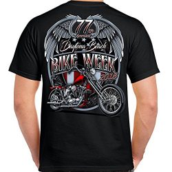 Biker Life USA 2018 Bike Week Daytona Beach Patriot T-Shirt