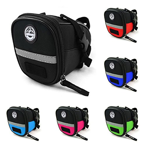 Seat Pack, Seat Post Bag, Bicycle Seat Bag in Exciting Colors (Pink)