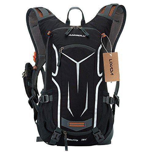 Lixada Cycling Backpack, 18L Bike Backpack Waterproof Breathable Bicycle Shoulder Backpack for O ...