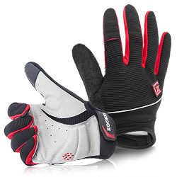 Zookki Work Gloves,Full finger-Black,XXL(9.4inches-10.2inches)