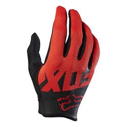 Fox Head Mens Ranger Bike Safety BMX MTB Gloves (Red/Black, Small)
