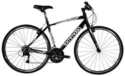 Tommaso La Forma Lightweight Aluminum Hybrid Bike -Black/White – Small