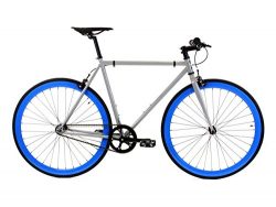 Golden Cycles Fixed Gear Single Speed Fixie Road Bike (Hammer, 48)