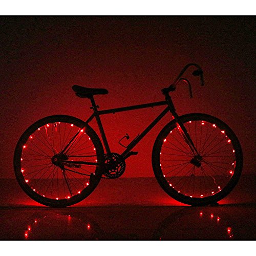 Bike Lights Bicycle Wheel Lights – Ultra Bright LED – Bike Wheel Light String (1 pac ...