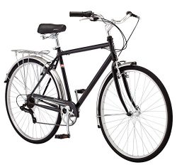 Schwinn Wayfarer Hybrid 700C Wheel Bicycle, Black, 18″/Medium