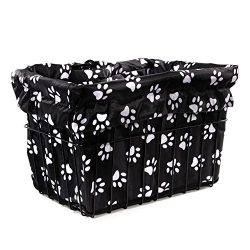 Cruiser Candy Dog Paw Bicycle Basket Liner