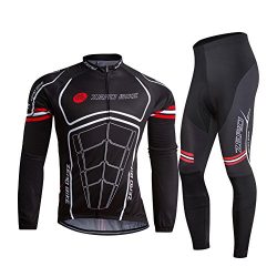 ZEROBIKE® Men’s Soft Long Sleeve Breathable Bicycle Cycling Jersey Polyester Clothing Outd ...