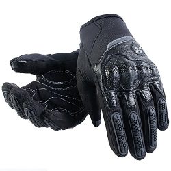 Motorcycle Gloves Touchscreen Full Finger Lightweight with Hard Knuckle Ideal Gear Accessories F ...