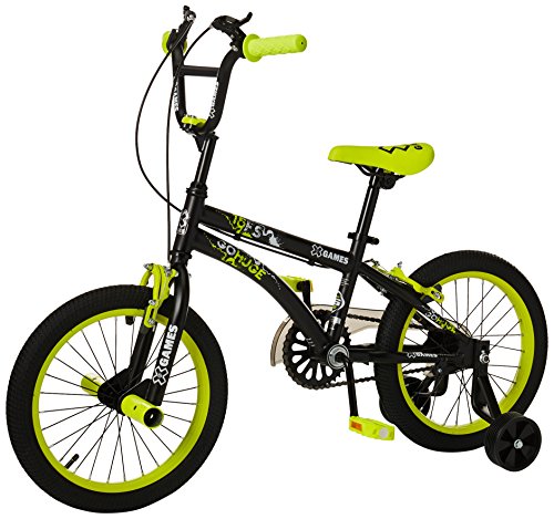 X-Games FS-16 BMX/Freestyle Bicycle, 16-Inch, Black/Yellow