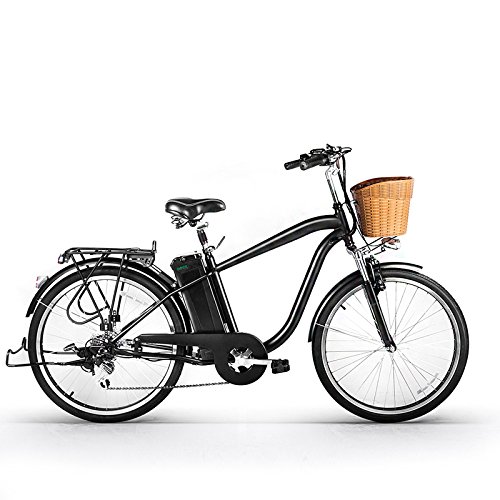 Nakto 250W Shimano 6-Speed Gear Electric Bicycle with 36V10Ah Lithium Battery