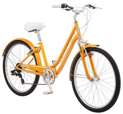 Schwinn S5483C 26″ Women’s Comfort Bike, 16″/Small, Orange