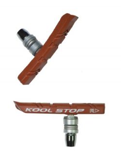 Kool Stop BMX Threaded Brake Pads (Salmon)