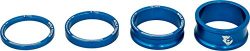 Wolf Tooth Components Headset Spacer Kit 3, 5, 10, 15mm, Blue