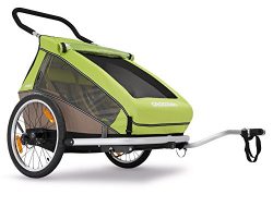 Croozer Premium Multisport Bike Child Trailer/Stoller/Jogger, The Kid for Two Children – M ...