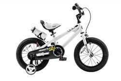 Royalbaby RB14B-6W BMX Freestyle Kids Bike, Boy’s Bikes and Girl’s Bikes with traini ...