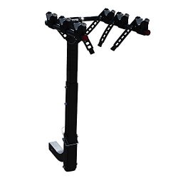 Masione 3-Bike Hitch Rack Mount Truck Bicycle Carrier Fits 2″ Hitch Receiver for most Seda ...