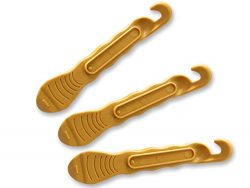 Bike Tire Lever (Gold) – Premium Hardened Plastic Levers to Repair Bicycle Tube – Mu ...