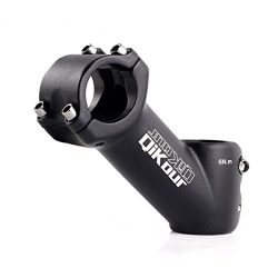 Qikour Bike Handlebar Stem45 Degree, Outdoor Sports Cycling Components Bicycle Stem for BMX MTB  ...