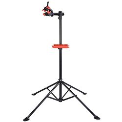Adjustable Repair Stand w/ Telescopic Arm Cycle Bicycle Rack 42″ To 74″ Rotate 360 D ...
