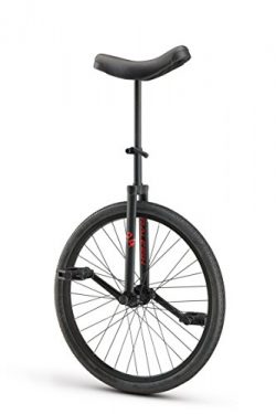 Unistar 24, 24inch Wheel Unicycle, Black