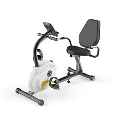 SereneLife Exercise Bike – Recumbent Stationary Bicycle Pedal Cycling Trainer Fitness Mach ...