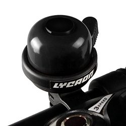 LYCAON Bike Bicycle Bell Double-Ring Loud Crisp Clear Sound for Scooter Cruiser Ebike Tricycle M ...