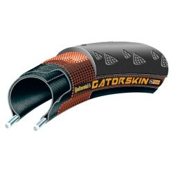 Continental Gatorskin DuraSkin Bicycle Tire (700×23, Wire Beaded, Black)