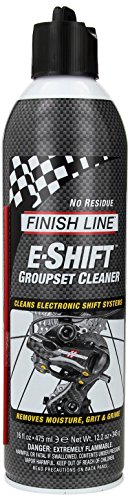 Finish Line E-Shift Electronic Groupset Cleaner Aerosol, 16-Ounce