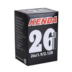 KENDA 26 x 1.9/2.125 Presta Valve Bike Tube Pressure Tested Butyl Rubber 211009 (1 Pack)