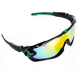 Road Mountain Cycling Glasses Goggles Eyewear Polarized Cycling Bicycle Sunglasses ,With 5 Inter ...