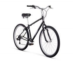 Raleigh Bikes Venture Comfort Bike, 19″/Large, Black