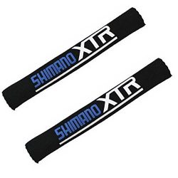 VABNEER Cycling Bicycle Bike Frame Chain Protective Guard Pad Bicycle Accessories (Black,1 Pair)