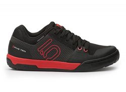 Five Ten Men’s Freerider Contact Approach Shoes, Black/Red, 10.5 D US