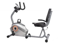 US Pride Furniture FN98005B Gym for Fitness Magnetic Recumbent Exercise Bike