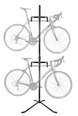 2 Bike Bicycle Floor Rack Stand