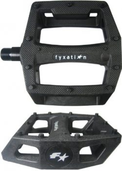 Fyxation Gates BMX Platform Pedal, Black