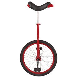 Fun 20 Inch Wheel Unicycle with Alloy Rim, Red