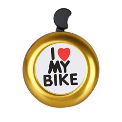 Bicycle Bell Aluminum Bike Bell Ring – ‘ I Like My Bike’ Bike Horn of Mountain ...