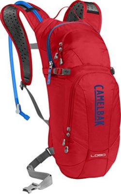 CamelBak Lobo Crux Reservoir Hydration Pack, Racing Red/Pitch Blue, 3 L/100 oz