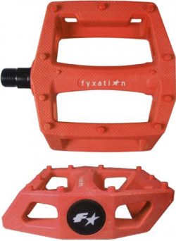 Fyxation Gates BMX Platform Pedal, Orange