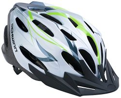 Schwinn Traveler Adult Helmet, White/Green