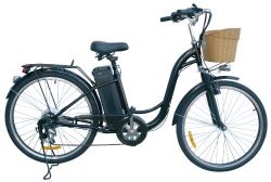 Watseka XP Cargo-Electric Bicycle-26″-6 speed-Adult/Young Adult-Black