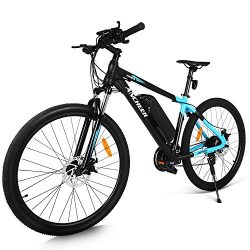 ANCHEER 2018 Newest Electric Mountain Bike 27.5’’ Electric Bicycle, 350W Ebike with Removable 36 ...