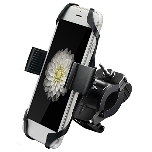 Ipow Metal Bike & Motorcycle Cell Phone Mount, with Unbreakable Metal Handlebar Holder For B ...