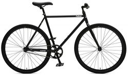 Critical Cycles Harper Single-Speed Fixed Gear Urban Commuter Bike; 57cm, Matte Black