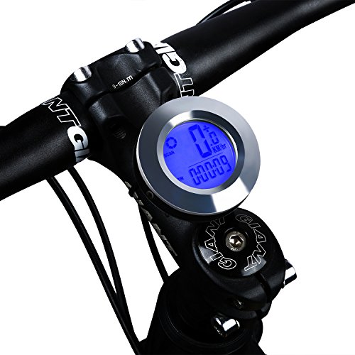 Bike Computer, Bicycle Odometer Speedometer For Mountain Road Riding Automatic Wake-up Wireless  ...